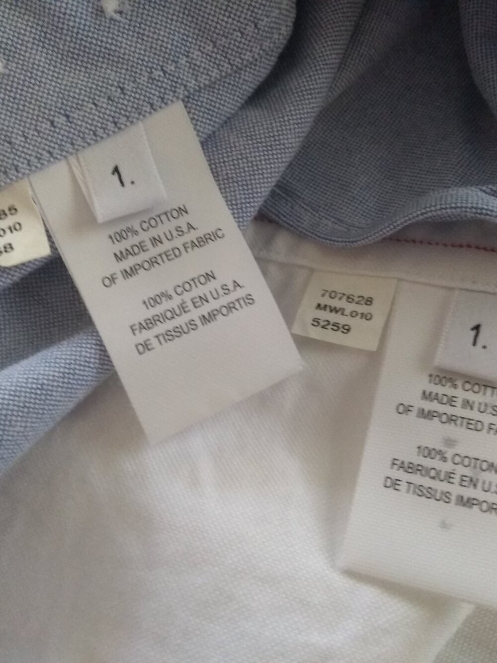 New Thom Browne White Oxford Cloth Button Down Size TB1 - Picture 7 of 11